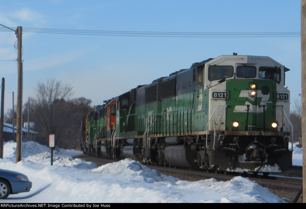 BNSF 8121 East